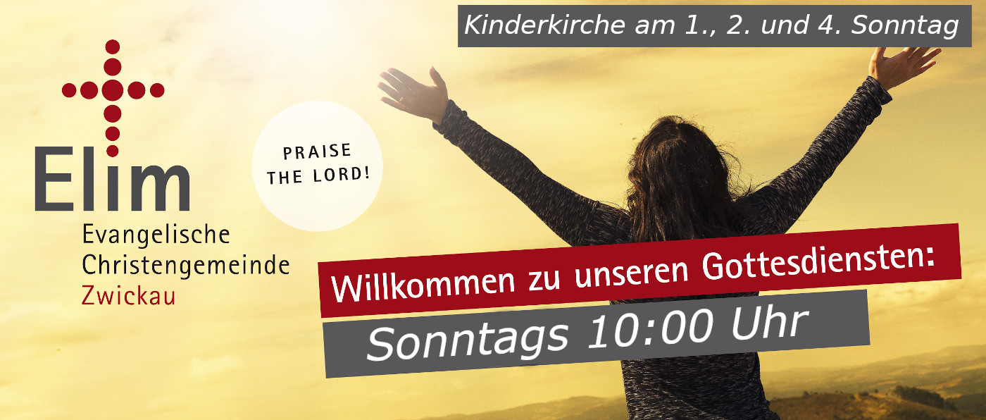 Sonntagsgottesdienst (3x Kinderkirche)